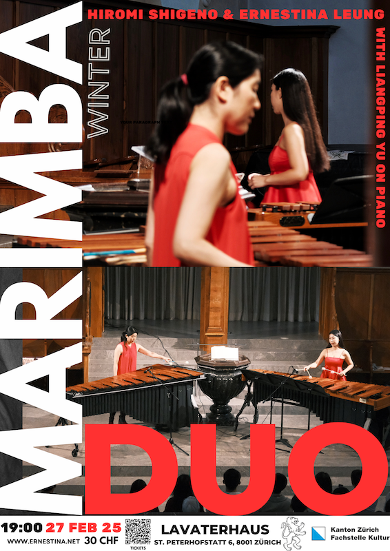 Marimba Duo Winter Concert